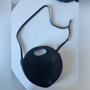 Leather hand bag or cross body